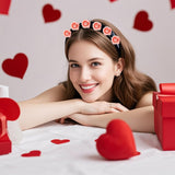 100Pcs Mini Artificial Rose Artificial Fake Rose Head Mini Foam Artificial Rose Head For Diy Crafts Wedding Party Valentine'S Day Bouquets Home (Peach Pink, 3.5Cm/1.38Inches)