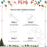 Green Pink Christmas Balloon Arch Kit,Green Pink Red Christmas Balloon Garland Arch Kit With Gift Box Balloons Candy Cane Foil Balloon For Christmas Party Decorations,Xmas Pastel Pink Green