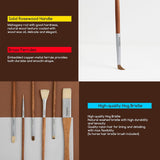 Oil Painting Set With French Easel, Paint Kit With Easel,7X100Ml/3.38Oz Paint, Paintbrushes,Canvas & Oil Painting Supplies For Adults &Artists
