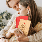 Anniversary Card For Husband Wife, Anniversary Romantic Gifts For Him Her Couple, I Love You Card For Boyfriend Girlfriend, Birthday Valentines Day Gifts