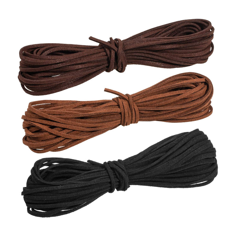 Suede Cord Faux Leather Cord String Rope Thread For Bracelet Necklace Beading