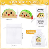 50 Valentines Day Gifts For Coworkers Emotional Positive Resin Support Bulk With Funny Coworker Valentines Cards For Team Staff Nurse Teacher Rewards (Taco)