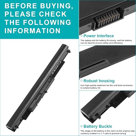 Replacement Laptop Battery for HP 15 AY Series HS04 HS03 807956 001 250 G4 G5