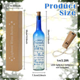 Christmas Gifts For Friends Light Up Lamp Decor For Home Decorations Wine Bottle Lights With Cork Message In A Bottle Ki