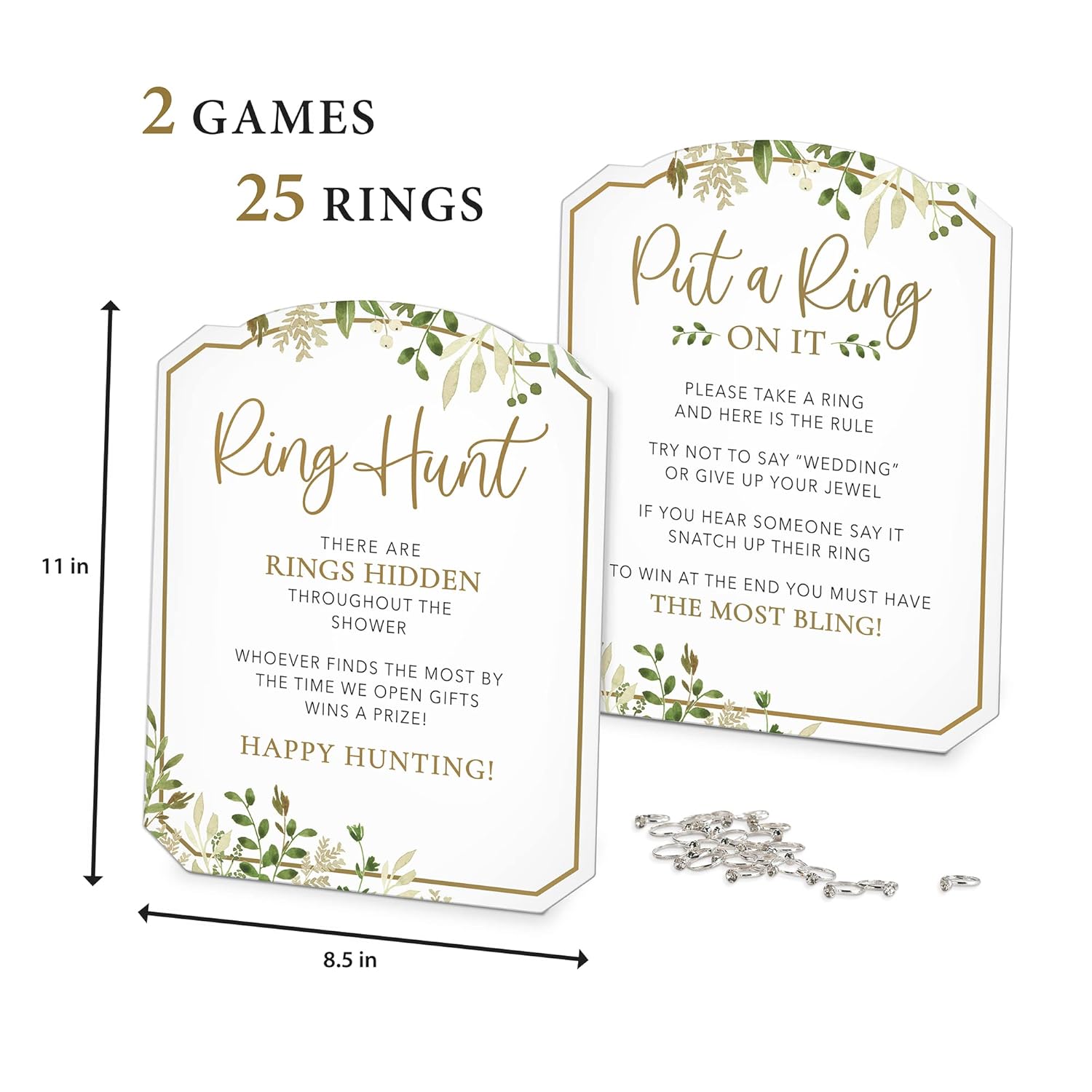 Put Ring Hunt Bridal Shower Games, One Size, Multi (Sh860 Rg)