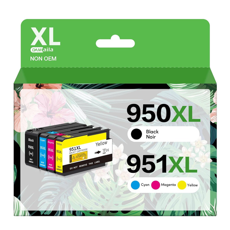 950XL/951XL Ink Combo (BK/C/M/Y) for OfficeJet Pro 8600, 8610