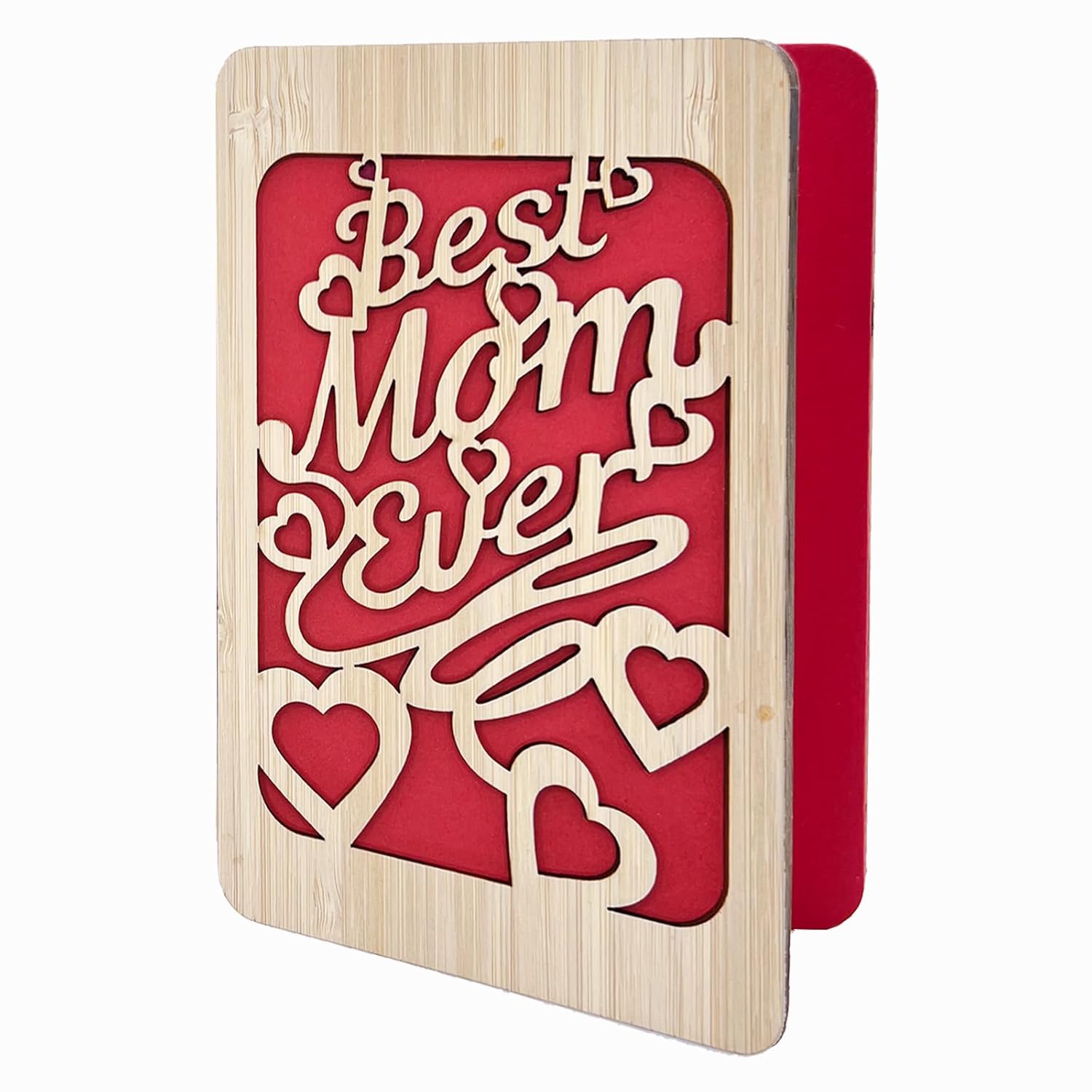 Happy Mother'S Day Wooden Card,Happy Mother'S Day Card Greeting Card For Mom