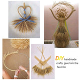 100 Pcs Dried Wheat Sheaves Bundle Golden Natural Wheat Bouquet Bunch Dried Flowers Arrangement For Farmhouse Diy Design Home Table Wedding Party Centerpieces Decor (16")