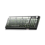Kutethy Wireless Mechanical Keyboard,Pre-Lubed Switches,Gasket Structure,Tri-Mode Bt/2.4Ghz/Usb-C Hot Swappable,Gradient Topographic Keycaps,Rgb Backlit Gaming Keyboard(Kailh Box Chocolate Switch)