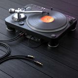 CableDirect – 3ft RCA/Phono Cable, 2 × 2 Plugs, Stereo Audio Cable, Practically Break-Proof & Flawless Sound Quality (coaxial, subwoofer/amp/HiFi & Home Cinema/Blu-ray, Analog & Digital)