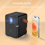 5G WiFi 1080P Projector, Electric Focus, 15000L, Zoom, 4D Keystone, Portable