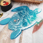 Large Sea Turtle Tray Resin Mold Silicone Turtle Shape Epoxy Resin Casting Mould Diy Coaster Dish Mat Resin Ocean Painting Art Craft Kit Home Wedding Decor Party Supplies Ideal Gift