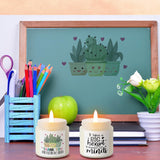 4 Set Christmas Candle Gift For Teacher Appreciation Thank You Gifts For Women Teacher Appreciation Gift Candle Aromatherapy Thank You For Helping Me Grow