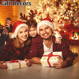 1000Pcs Gold Christmas Stickers Label Roll - Snowflake Holiday Labels 1.5In For Cards, Xmas Winter Merry Christmas Gifts Envelope Decors 6 Styles