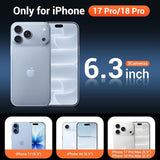 Clear Case for iPhone 18 Pro and iPhone 17 Pro Transparent Protective Cover