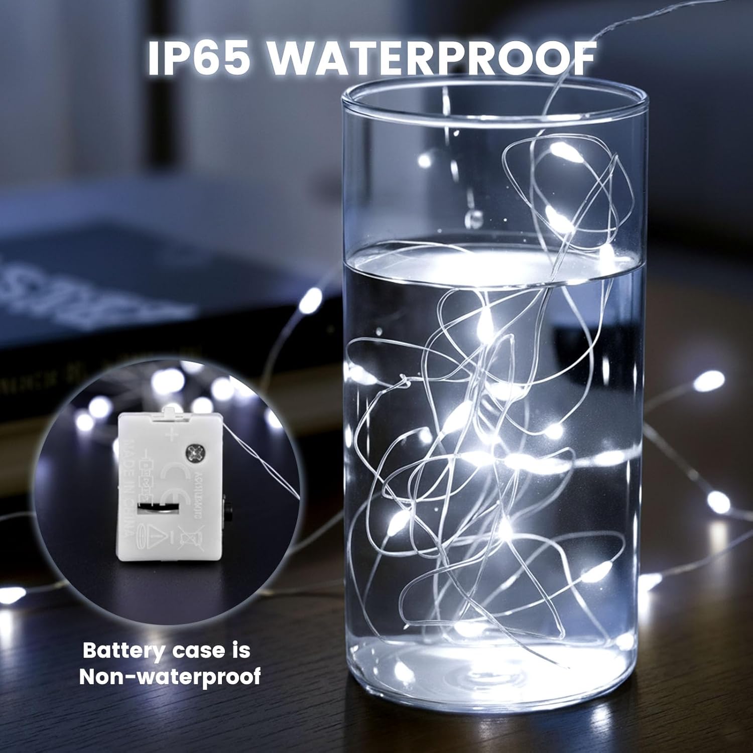 15 Pack Fairy String Lights, 7Ft 20 Led Waterproof Battery Operated String Lights Indoor For Bedroom Home Christmas Part