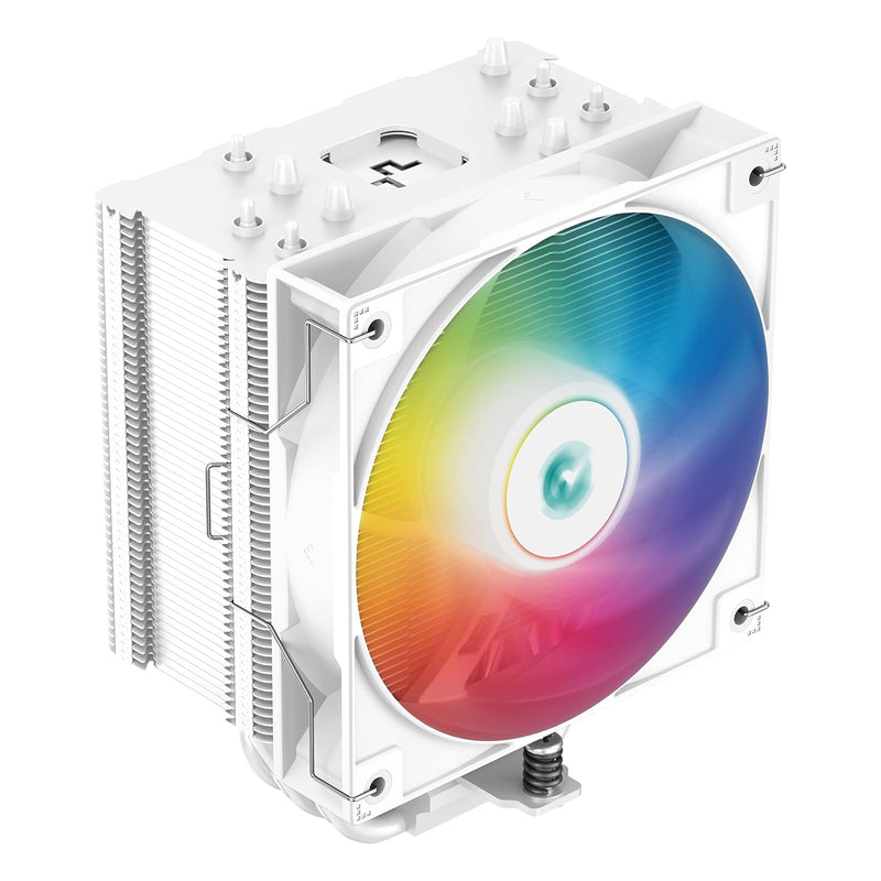 DeepCool GAMMAXX AG500 CPU Air Cooler All-White 240w TDP CPU Cooler 120mm PWM