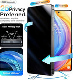 2-Pack Unbreakable 9H+ Privacy Screen Protector for Samsung S25 Ultra, Shatterproof, Anti-Spy