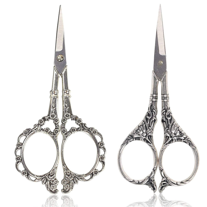 Scissors 4.5 Inch Small Sewing Scissors Plum Blossom Scissors And Euro