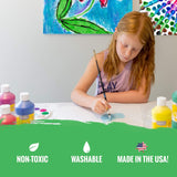 Handy Art Little Masters Washable Tempera Paint, Half Gallon, Green,212-745 64 Fl Oz (Pack of 1)
