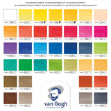 Watercolor Paint Set, Metal Tin, 36-Half Pan