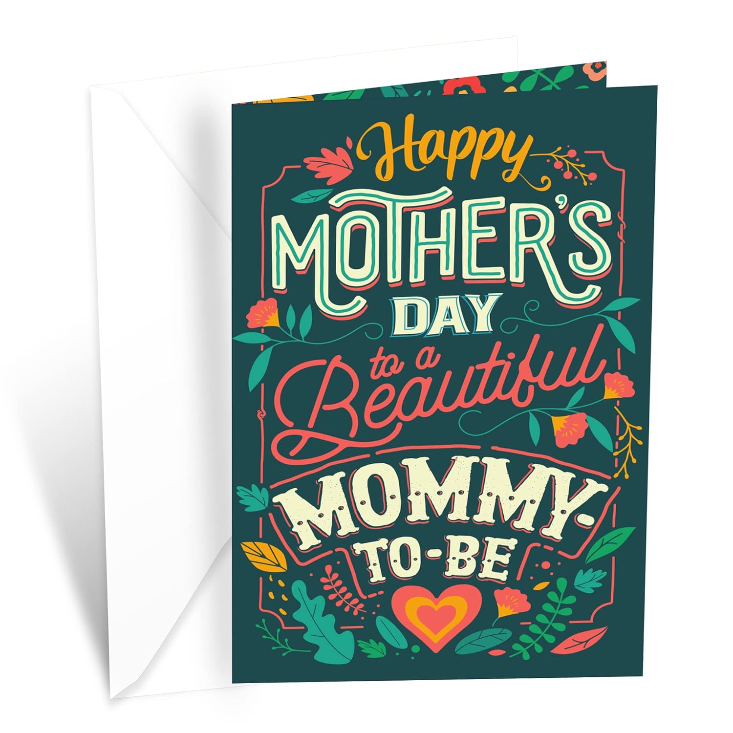 Mom To Be Mother'S Day Card, Made In America, Eco-Friendly, Thick Card Stock With Premium Envelope 5In X 7.75In, Packaged In Protective Mailer