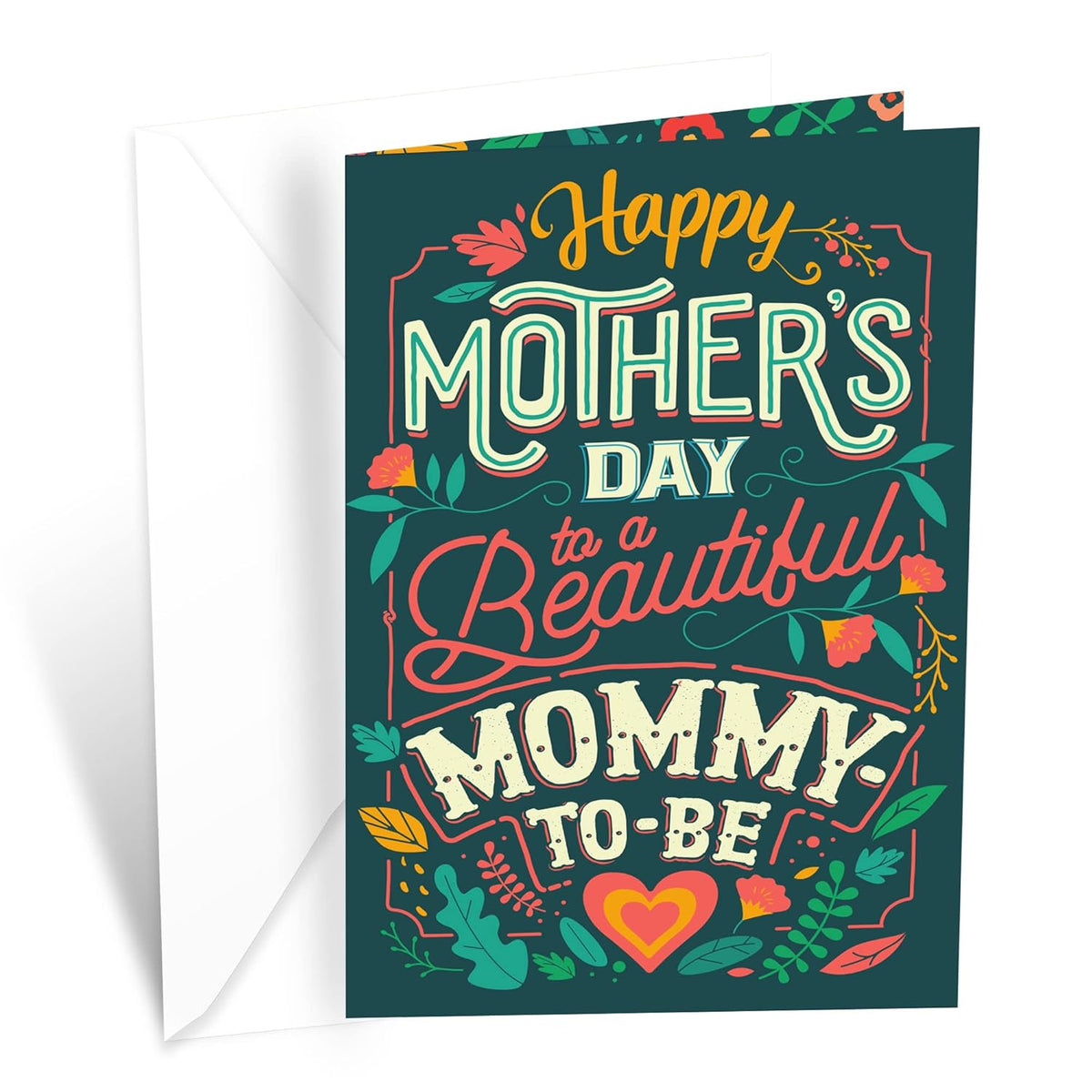 Mom To Be Mother'S Day Card, Made In America, Eco-Friendly, Thick Card Stock With Premium Envelope 5In X 7.75In, Packaged In Protective Mailer