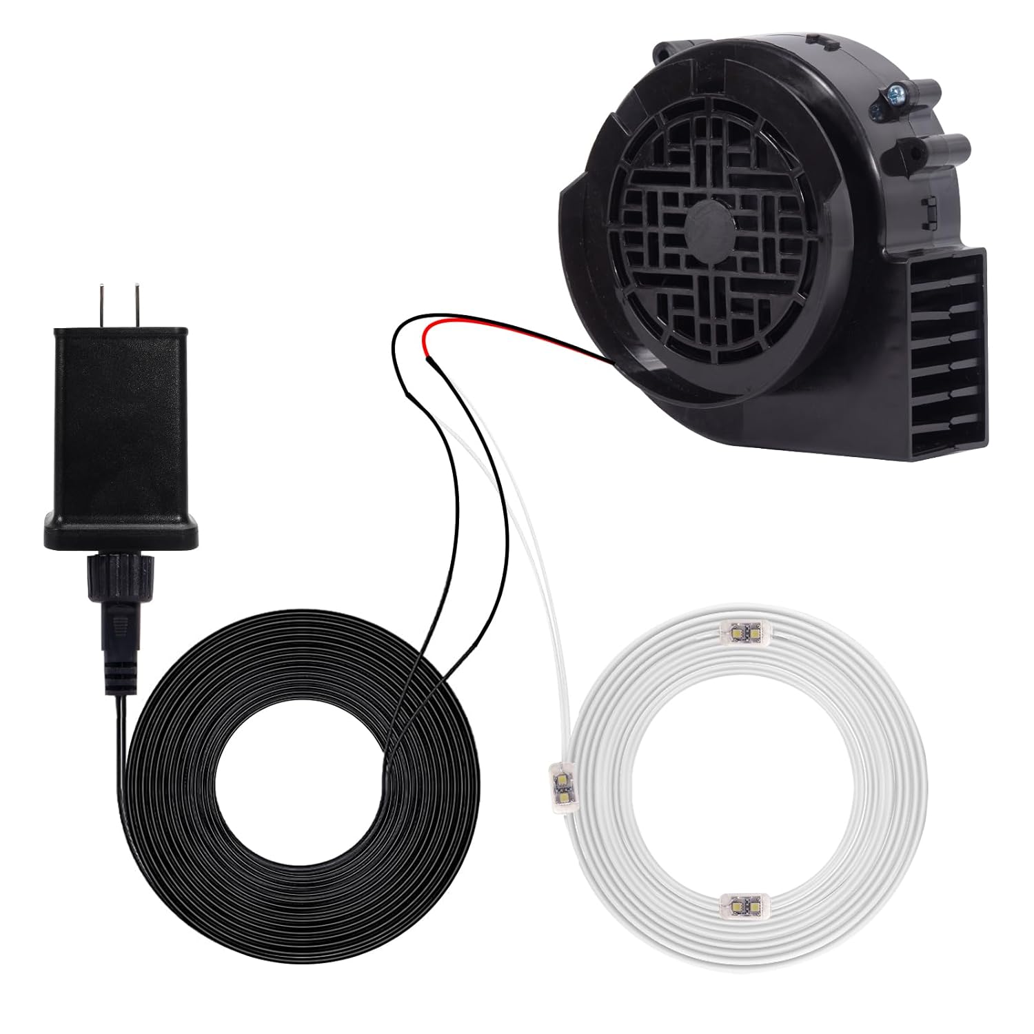 Inflatable Replacement Fan Blower 12V 1.2 A Mini Air Blower With 3 Leds For Christmas Inflatables Costume,Inflatable Fan