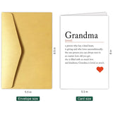 Grandma Mothers Day Card, Birthday Card For Grandma, Grandma Definition Greeting Card, Funny Mother'S Day Card Gift From Grandchild