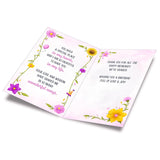 Grandma Birthday Card, Made In America, Thick Card Stock With Premium Envelope Packaged In A Reusable Presentation Mailer, Eco-Friendly, 5In X 7.75In