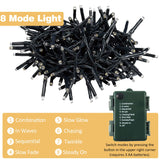 2 Pack 10.8Ft 120Led Christmas Fairy Lights, Twinkle Light Battery Operated With 8 Modes, Timer & Memory Function For In