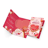 Granddaughter Valentine'S Day Card, Made In America, Eco-Friendly, Thick Card Stock With Premium Envelope 5In X 7.75In, Packaged In Protective Mailer (Heart Cookie)