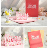 Mothers Day Pop Up Greeting Cards 3D Mothers Day Card For Mom Grandma, Best Mom Gift From With Envelope Blank Note To Give Mom Gift Thanksgiving Greeting Card