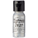Ranger TDF52968 Distress Paint Flip Top 1oz-Brushed Pewter