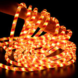 Christmas Candy Cane Rope Lights - 18Ft Led Rope Lights Outdoor Waterproof Decorative Christmas Lights For Holiday Party Home Patio Indoor Xmas Decorations(216 Leds)