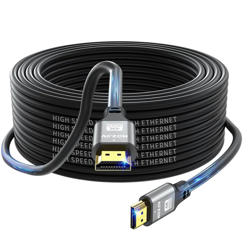 Hdmi Cable 30Ft, 4K@60Hz, 18Gbps High Speed Hdmi 2.0 Cord, Ultra Hd,Ethernet A