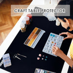 31.5" X 23.6" Extra Large Silicone Mat For Resin Casting, Epoxy And Crafts, Nonstick Silicone Sheet For Jewelry Casting Molds, Countertop Protector Mat Heat Resistant Placemats By , Black