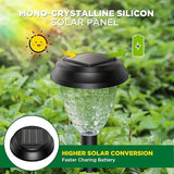 10 Pack Super Bright Solar Pathway Lights Waterproof Dusk to Dawn Garden Walkway Lights