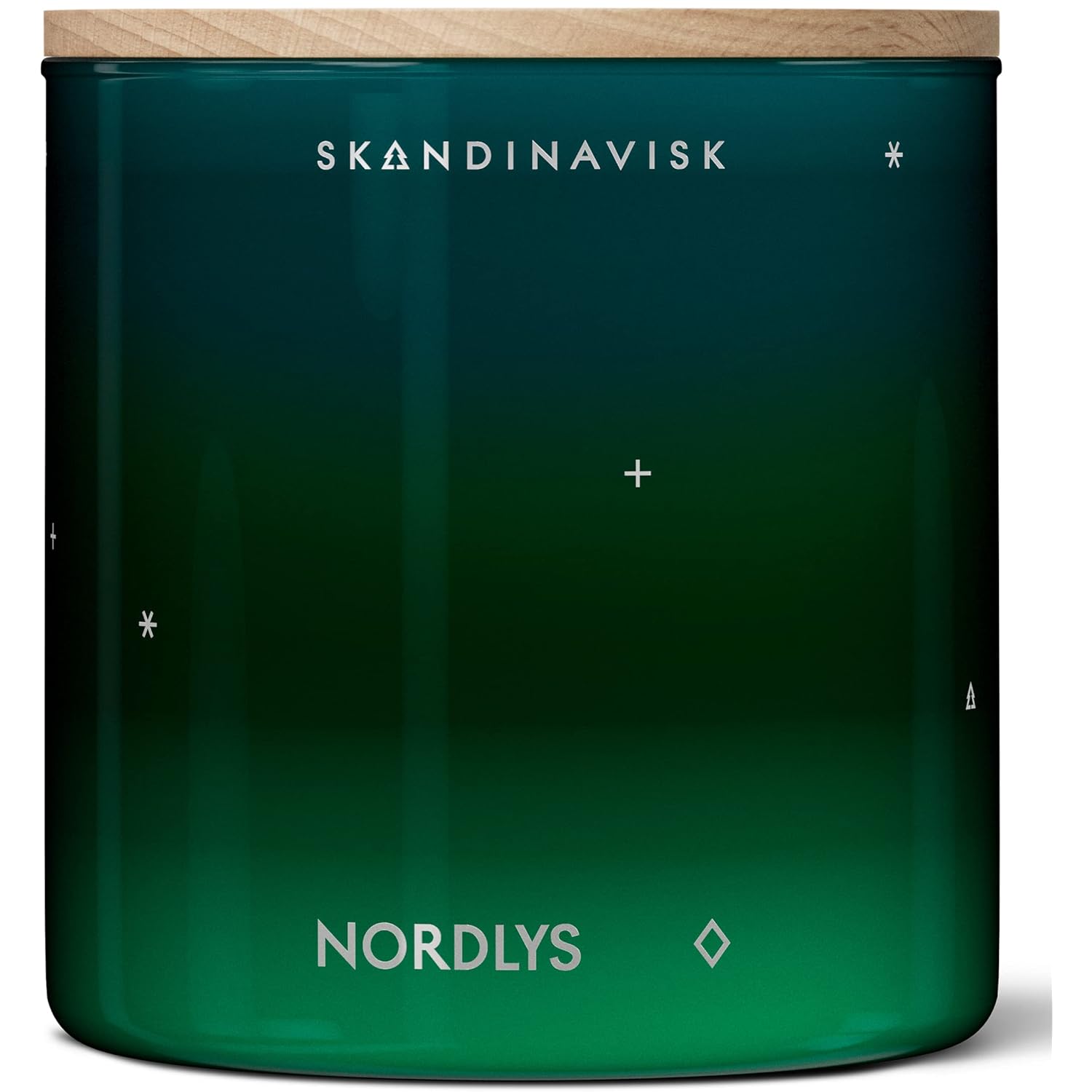 Nordlys 'Northern Lights' Scented Candle. 2 Wicks. Fragrance Notes: Arctic Intensity And Celestial Colour, A Symphony For Senses. 14.1 Oz.