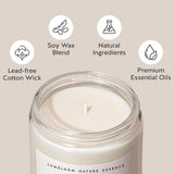 Pumpkin Candle, Hello Fall Gifts- 9Oz Aromatherapy Cinnamon Pumpkin Spice Soy Wax Candle For Home Scented- Autumn Gifts For Women, Men, Fall Decorations For Home
