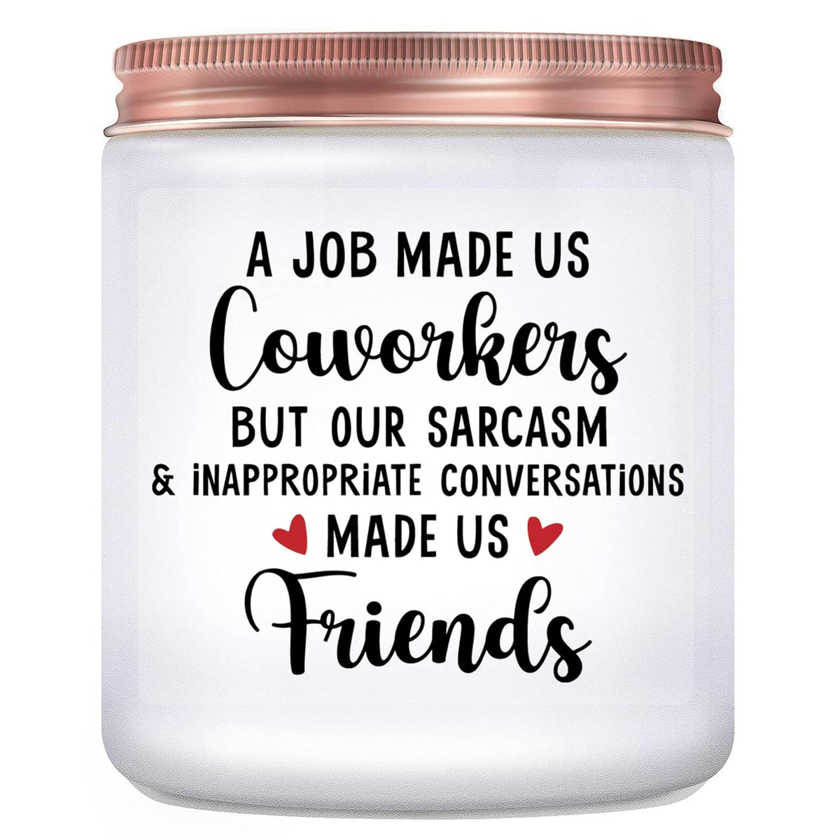 Funny Coworker Gifts For Women Men - Coworker Leaving Gifts - New Job, Going Away, Retirement, Farewell, White Elephant, Birthday Gift For Co-Worker Friends, Lavender Candles