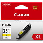 Canon CLI-251XL Yellow Ink for iP7220, MG5520, MX922, iP8720, MG7120