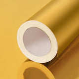 Golden Metallic Wrapping Paper Roll- 17In X 49Ft Metal Wrapping Paper Roll For Gift Wrapping Solid Color Paper For Christmas,Birthday,Wedding,Baby Shower Pap12Gd15