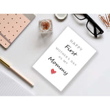 Lovely Happy First Mother’S Day For Mommy Mom, Unique Celebrating Mom’S Day Card For Mama Mother