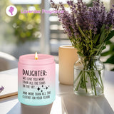 Candle, Teen Girls Gifts For Daughter, Teenage Girl Presents - Funny Valentines Day, Mothers Day, Birthday Gifts For Teens 16-18, Unique Teenager Daughter Birthday Presents Ideas From Mom Dad