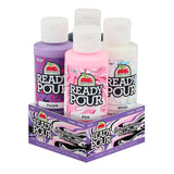 Apple Barrel Cosmic Pre-Mixed Pouring Paint Set, Set of 4 Fluid Ready Pour Paints Perfect for DIY Arts and Crafts Projects, 13475E