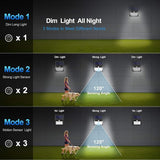 6 Pack Solar Motion Sensor Security Lights Waterproof Outdoor Garden Fence Patio Garage Lights