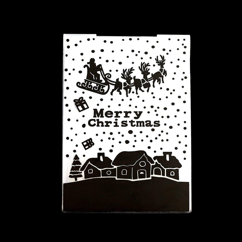 1Pc Merry Christmas Embossing Folders For Card Making Scrapbooking And Other P