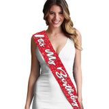 Quality Birthday Sash Party Supplies - Glam It'S My Birthday Sash - Bday Decorations For Women Red Sparklesash(Glmitmybdy) Red/Sprk