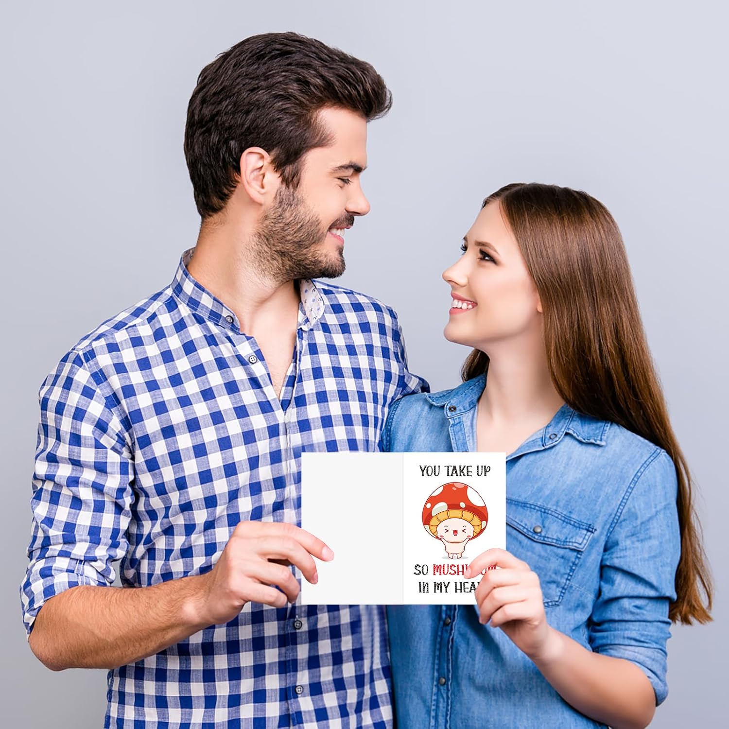 Funny Valentines Day Cards - Mushroom Naughty Valentines Cards For Him Boyfriend Husband Valentines Day Gifts Cards From Wife Girlfriend Her Anniversary Cards With Envelope